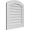 Ekena Millwork Arch Top Surface Mount PVC Gable Vent: Functional, w/ 3-1/2"W x 1"P Standard Frame, 26"W x 28"H GVPAR26X2801SF - alternate 4